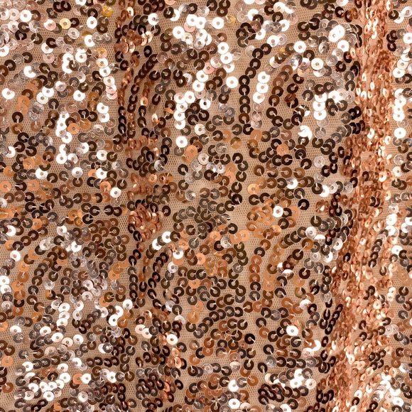 🔥 Gold Sequin dress size S - Picture 4 of 5